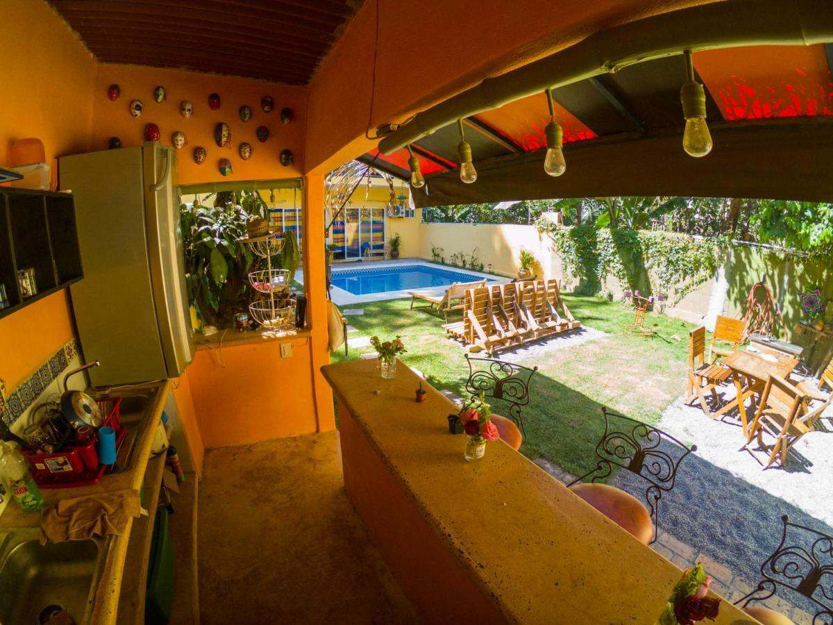 Habitacion Privada Con Pisicina Y Cocina Compartida Sayulita Exterior photo